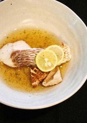 酢橘餡で白身の焼き魚-レシピのメイン写真