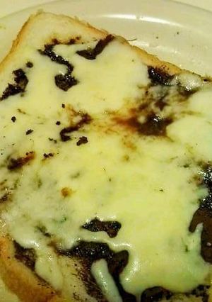 はちみつ＆ココア＆チーズトースト-レシピのメイン写真
