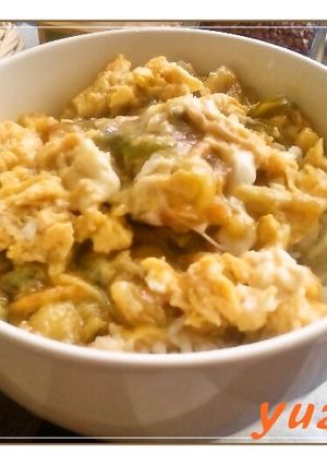 リメイクレシピ～かき揚げ丼ぶり～-レシピのメイン写真
