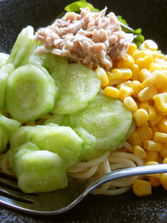 冷やしパスタ-レシピのメイン写真