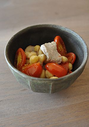 ひよこ豆と豚モモのトマト煮込み-レシピのメイン写真