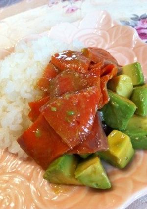 サーモンとアボカドのマリネ丼-レシピのメイン写真