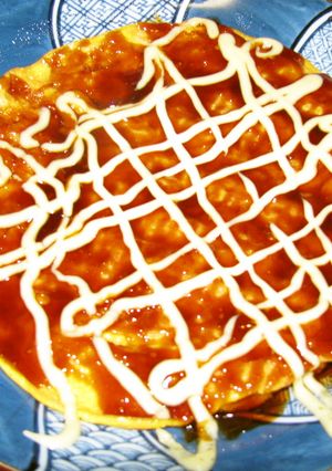 ちゃちゃっと簡単！お好み焼き麸ぅ～♪-レシピのメイン写真