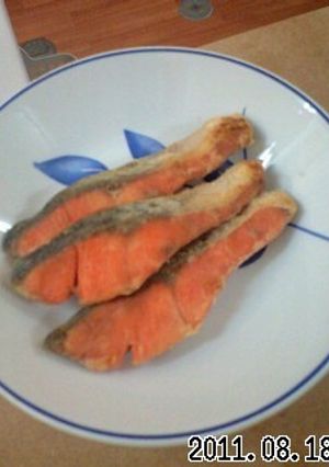 塩鮭サラダ油焼き-レシピのメイン写真