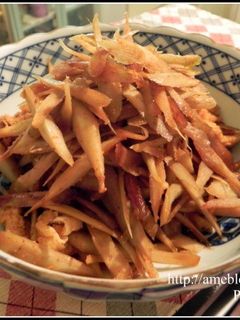 きんぴらごぼう-レシピのメイン写真