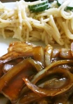 ご飯にぴったりロースソティ-レシピのメイン写真