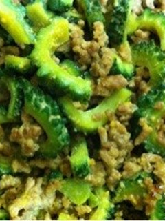 肉みそゴーヤ-レシピのメイン写真