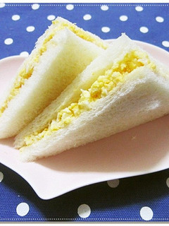 辛子明太たまごサンド-レシピのメイン写真