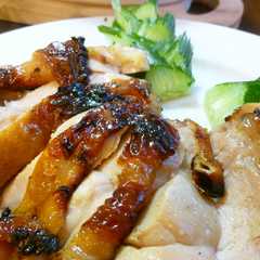 รูปของ 鶏のガイヤーン（タイ風やき鳥）
