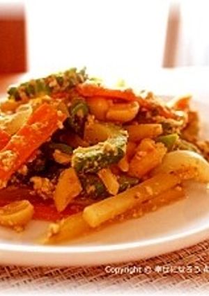 カレー風味のゴーヤチャンプルー-レシピのメイン写真