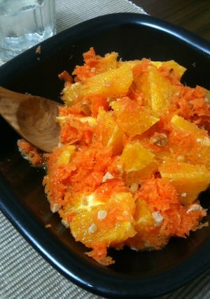 人参とオレンジの★大人味★サラダ-レシピのメイン写真