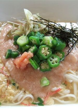 ひやとろ饂飩-レシピのメイン写真