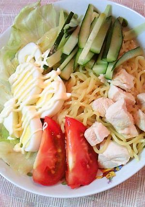 簡単！あっさり！絶品ラーメンサラダ☆-レシピのメイン写真