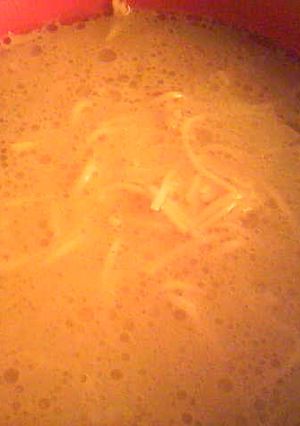 豚骨ラーメンスープの素で作るにゅうめん-レシピのメイン写真