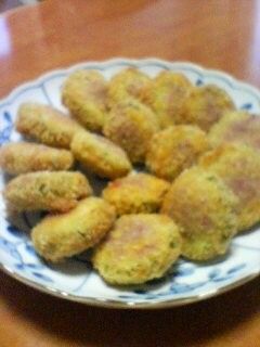 ゴーヤとコンビーフの揚げ物-レシピのメイン写真