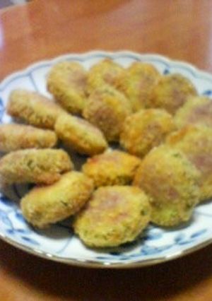 ゴーヤとコンビーフの揚げ物-レシピのメイン写真