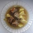 スペイン風漬けこみ豚ロース肉の煮込み