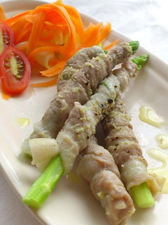 アスパラと豚バラ肉のレモン蒸し-レシピのメイン写真
