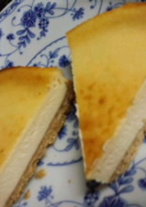 定番のベイクドチーズケーキ♪-レシピのメイン写真