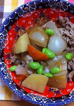 レンジで肉じゃが-レシピのメイン写真