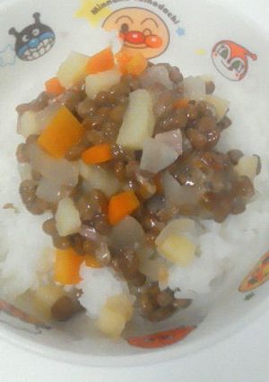 野菜嫌いな幼児におすすめ☆野菜納豆丼☆-レシピのメイン写真