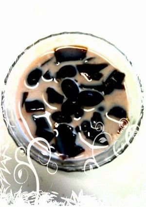 黒豆入りカフェオレぜんざい-レシピのメイン写真