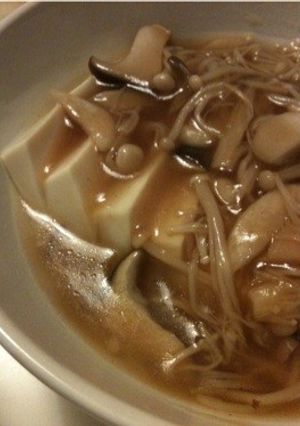 豆腐のキノコあんかけ-レシピのメイン写真