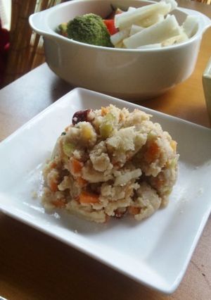 電子レンジでピリ辛卯の花-レシピのメイン写真