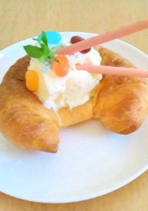 デコクロワッサン-レシピのメイン写真