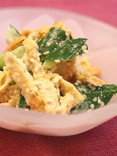 胡瓜とキムチの胡麻和え-レシピのメイン写真