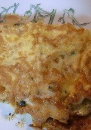 スイートバジル入りスパニッシュ風オムレツ-レシピのメイン写真