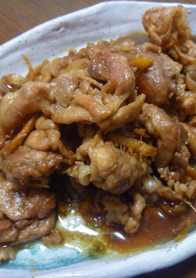豚肉のしょうが焼き-レシピのメイン写真