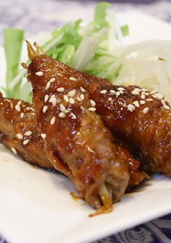 ごぼうとキムチの豚肉巻き-レシピのメイン写真