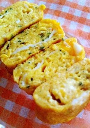 お弁当に♪コンソメマヨの卵焼き-レシピのメイン写真
