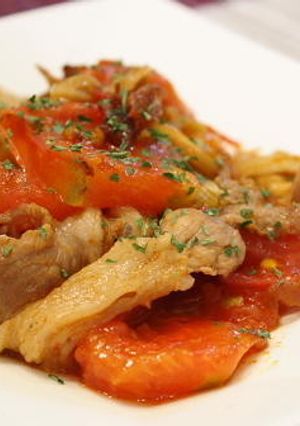 豚肉とトマトのキムチ炒め-レシピのメイン写真