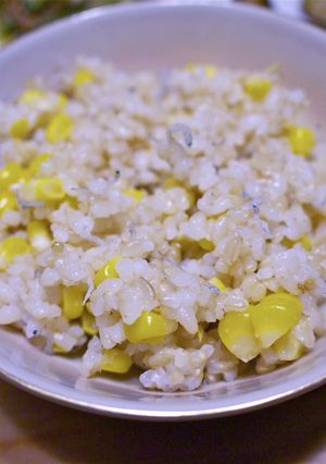 とうもろこしとじゃこの混ぜご飯-レシピのメイン写真