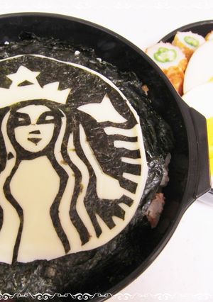 スターバックス弁（キャラ弁）-レシピのメイン写真