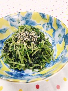 豆苗のごま和え-レシピのメイン写真