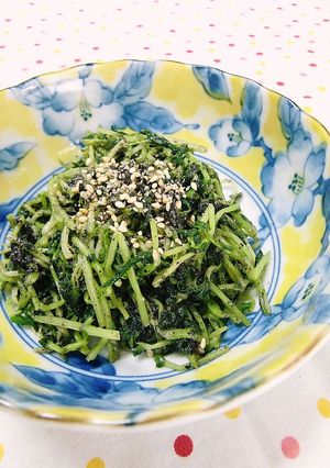 豆苗のごま和え-レシピのメイン写真