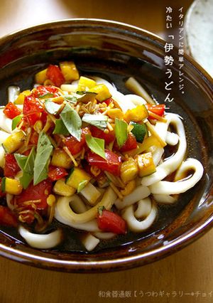 イタリアンな伊勢うどん♪-レシピのメイン写真