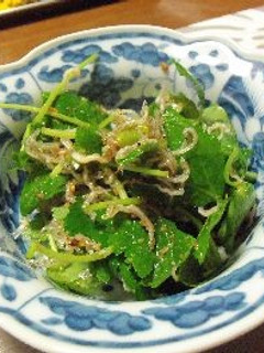 三つ葉&じゃこのゴマポン酢♪-レシピのメイン写真