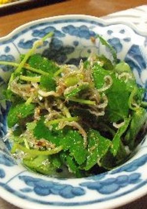 三つ葉＆じゃこのゴマポン酢♪-レシピのメイン写真