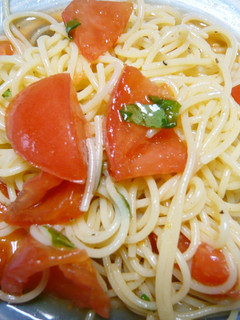 トマトとバジルの冷たいパスタ☆-レシピのメイン写真