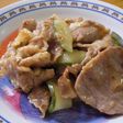 きゅうりと豚肉のさっぱり炒め