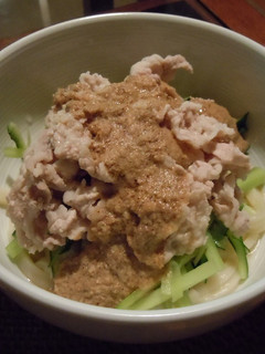 豚バラの胡麻ダレ冷やしうどん-レシピのメイン写真