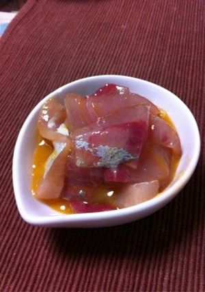 刺身の塩卵黄-レシピのメイン写真