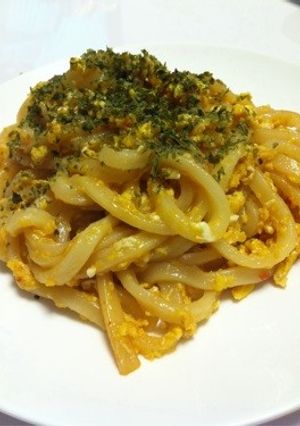 卵とじ焼きうどん-レシピのメイン写真