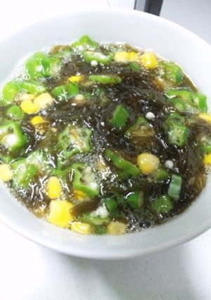 ネバネバモズコーン-レシピのメイン写真