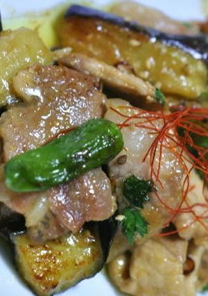 茄子と大葉の肉味噌炒め-レシピのメイン写真