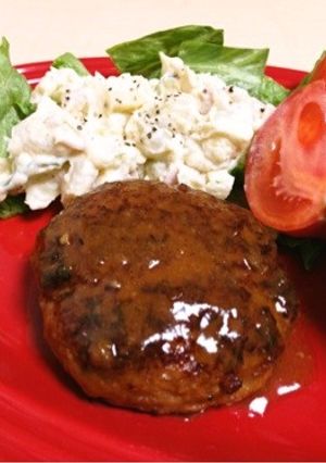味噌煮込みハンバーグ-レシピのメイン写真